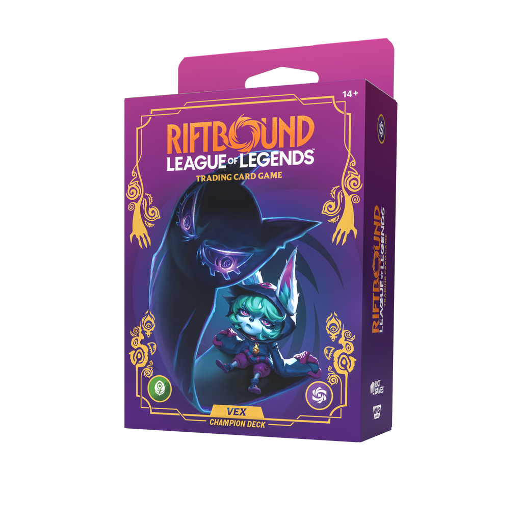 Riftbound: League of Legends TCG - Unleashed Champion Deck: Vex Display - EN